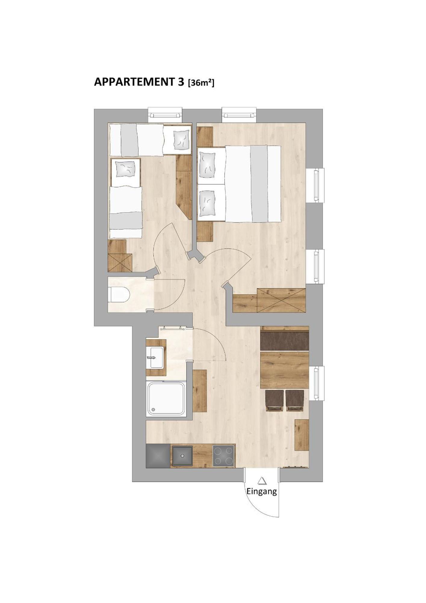 גרובמינג Tischlmuehle Appartements & Mehr חדר תמונה